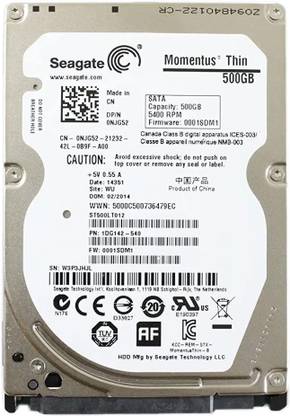 SEAGATE 500 GB HARD DISK